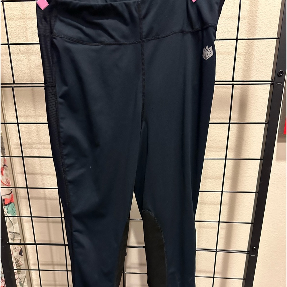 Blk Breeches tights size medium